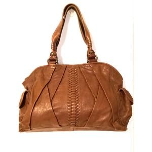 Lucky Brand Shoulder Bag with Brass Hardware